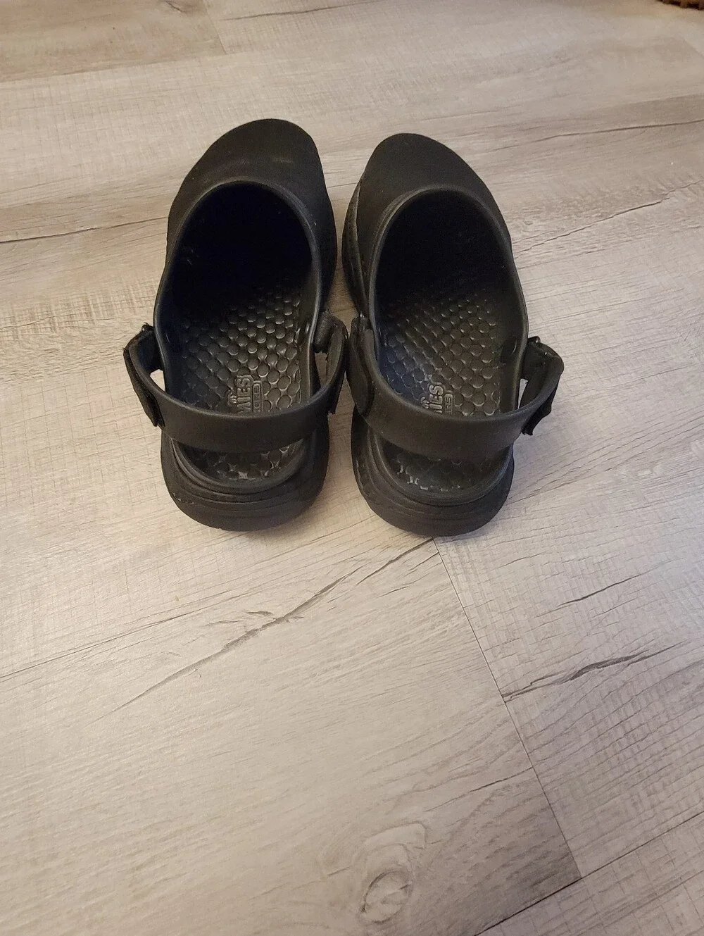 Skechers Men's Black Slip-On Sandal Clogs